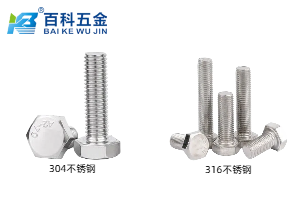 304316不锈钢外六角螺栓选择指南-百科五金详细介绍