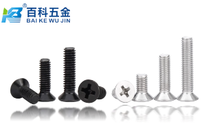 十字沉头螺钉的应用领域与材质选择-百科五金详细解答