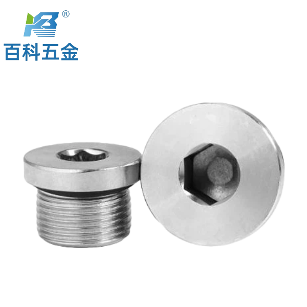 DIN908内六角圆柱头喉塞