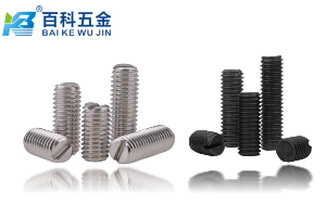 开槽平端紧定螺钉的作用是什么？百科五金全面解析