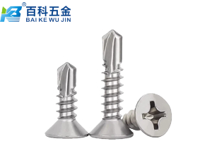 沉头钻尾自攻螺丝的五大核心优势解析：百科五金为您介绍