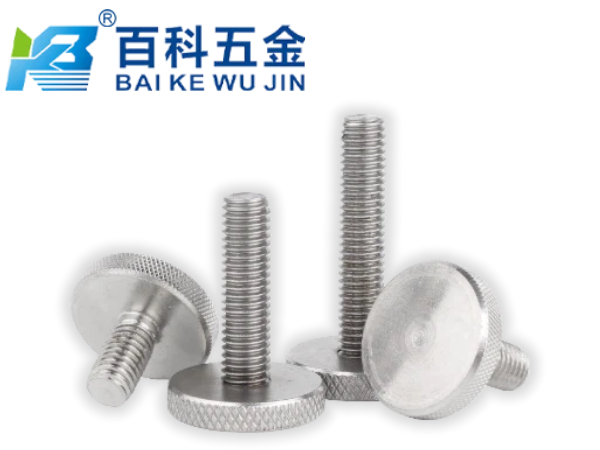 机械设备用不锈钢滚花平头螺钉有哪些关键要求？百科五金详细指南
