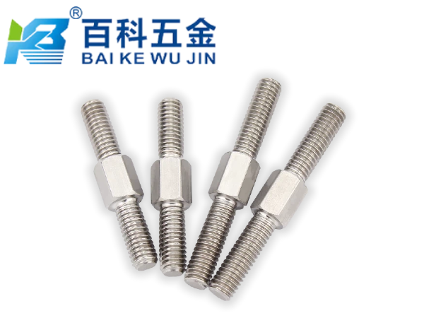 中六角双头螺栓与普通双头螺栓的核心区别解析-百科五金
