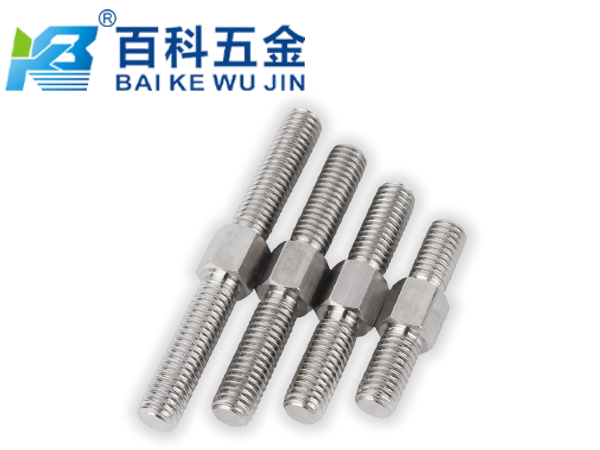 中六角双头螺栓与普通双头螺栓的核心区别解析-百科五金