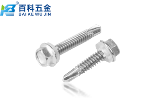 为什么410不锈钢外六角钻尾螺丝备受青睐？行业应用深度揭秘