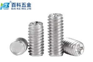 十字平端紧定螺钉硬度不够会打滑或压溃工件吗？百科五金解析