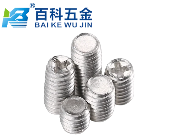 十字平端紧定螺钉硬度不够会打滑或压溃工件吗？百科五金解析