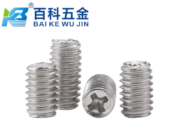 十字平端紧定螺钉能做发黑或达克罗处理吗？百科五金详解