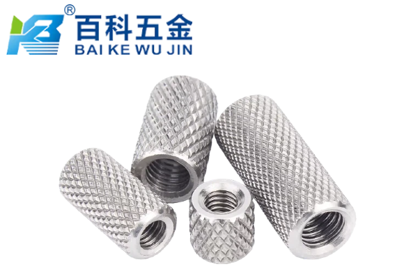 圆形长螺母外表面滚花是为了防转还是便于压装？百科五金详解