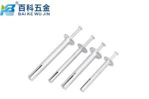 美式击芯膨胀钉能用于多孔砖或轻质隔墙板吗？百科五金详解