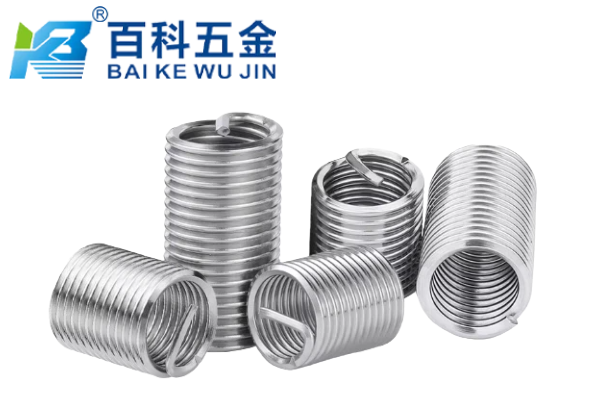 锁紧型钢丝螺套的防松原理是什么？百科五金深度解析