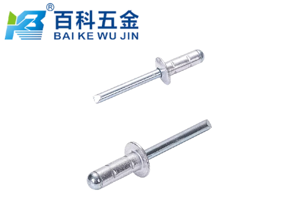双鼓型大帽沿抽芯铆钉能有效防止板材被拉穿或压溃吗？百科五金详解