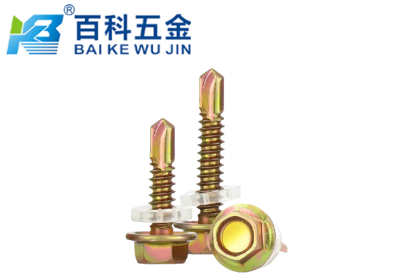 外六角法兰钻尾钉的锯齿法兰能提供更高抗旋转能力吗？百科五金解析