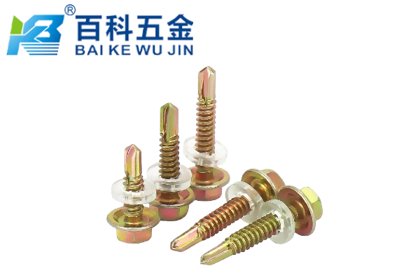 外六角法兰钻尾钉的锯齿法兰能提供更高抗旋转能力吗？百科五金解析