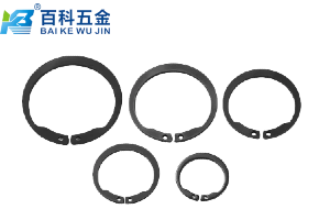 反向轴用挡圈与标准轴用挡圈的核心区别是什么？百科五金详解