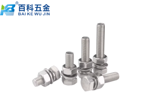 机械设备用什么螺栓不生锈？百科五金不锈钢螺栓推荐