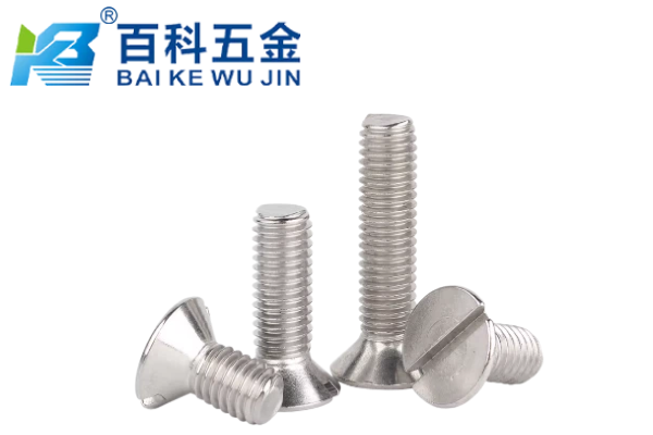 一字沉头螺钉安装后凸起怎么处理？百科五金详解