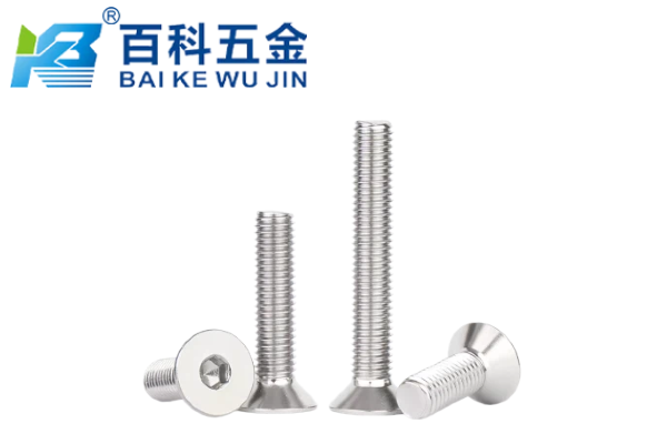 内六角沉头螺钉全面解析-百科五金