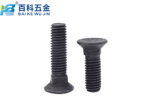 沉头方颈螺栓的防转原理是什么？百科五金详解