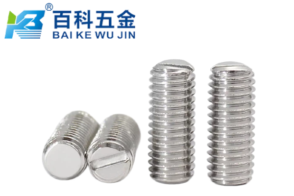 开槽平端紧定螺钉能用于轴向定位吗？百科五金详解