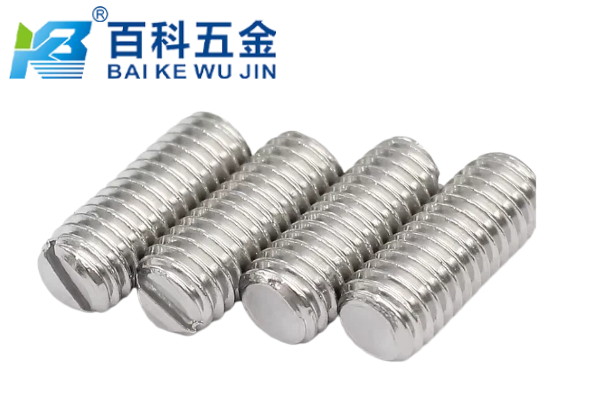 开槽平端紧定螺钉能用于轴向定位吗？百科五金详解