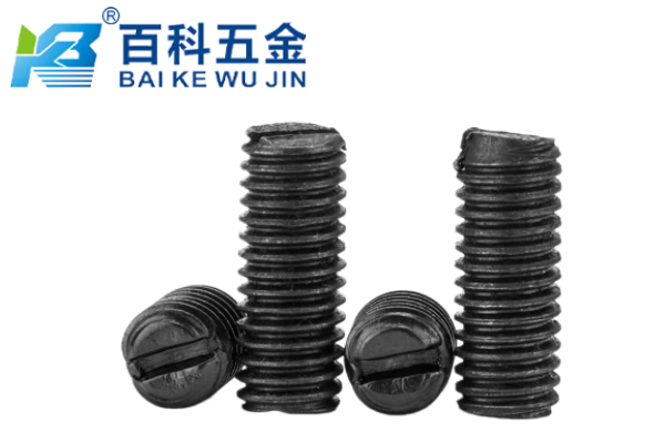 开槽平端紧定螺钉拧紧后为什么会松动？百科五金详解