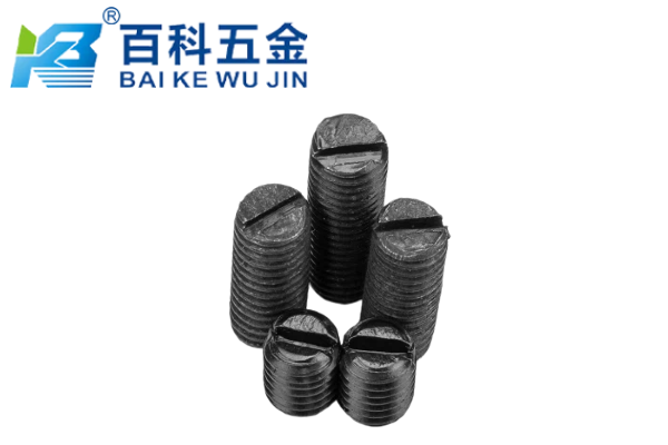 开槽平端紧定螺钉拧紧后为什么会松动？百科五金详解