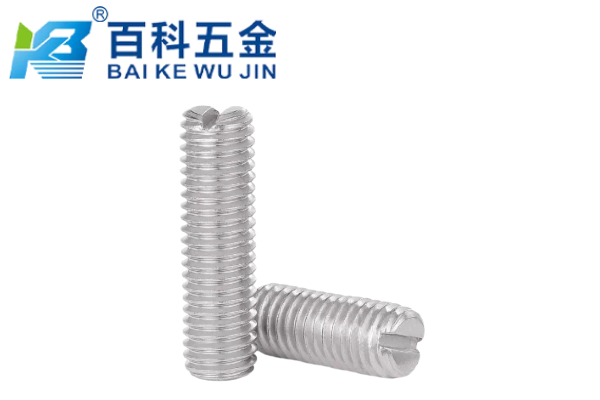 开槽平端紧定螺钉的力学设计原理是什么？百科五金详解