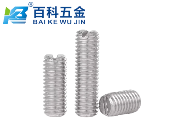 开槽平端紧定螺钉的力学设计原理是什么？百科五金详解