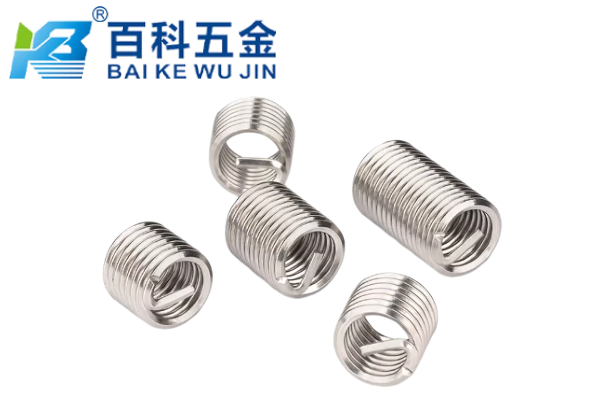 无尾钢丝螺套和有尾钢丝螺套的核心差异是什么？百科五金解答