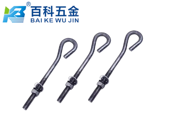 9字型地脚螺栓的材料韧性对防止脆断重要吗？百科五金解答