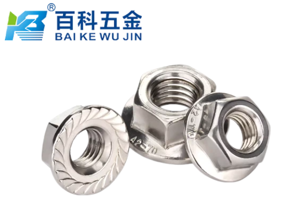为什么高强度六角法兰螺母需要热处理？百科五金详解