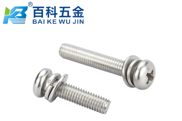 组合螺栓在拧紧过程中，弹垫是先被压平还是先产生摩擦力？百科五金解答