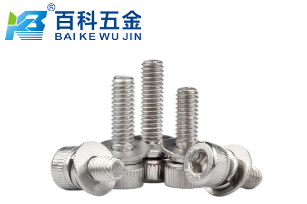 组合螺栓在拧紧过程中，弹垫是先被压平还是先产生摩擦力？百科五金解答