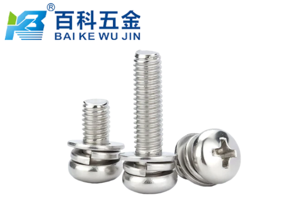 组合螺栓在拧紧过程中，弹垫是先被压平还是先产生摩擦力？百科五金解答