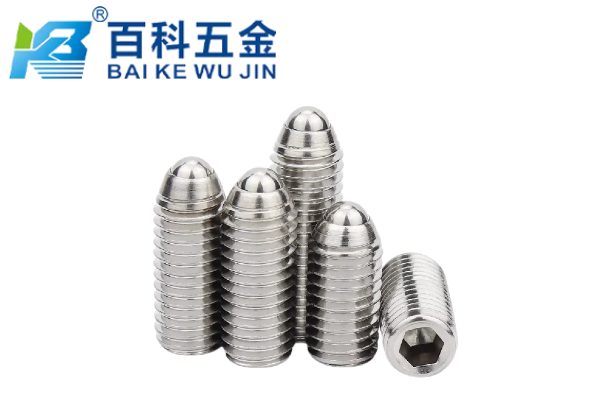 波珠紧定螺钉能不能用在旋转部件的定位上？百科五金解答