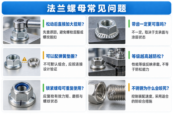 法兰螺栓常见问题