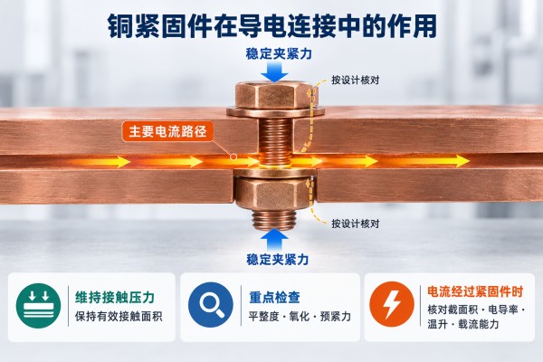 铜紧固件在导电连接中有什么作用? 铜紧固件在导电连接中有什么作用?