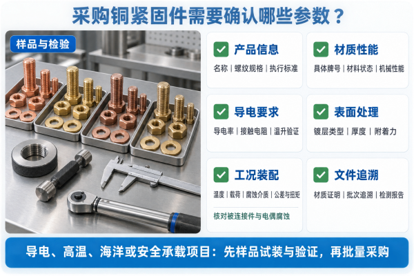 采购时需要确认哪些参数？